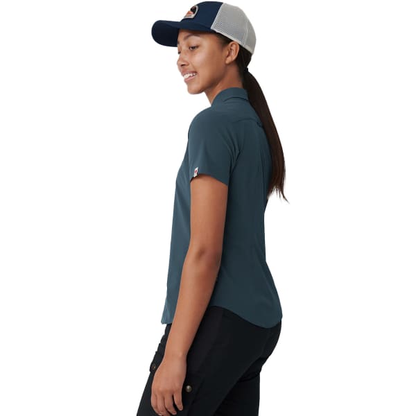 Chemise randonnée FJALLRAVEN HIGH COAST LITE SHIRT SS W NAVY