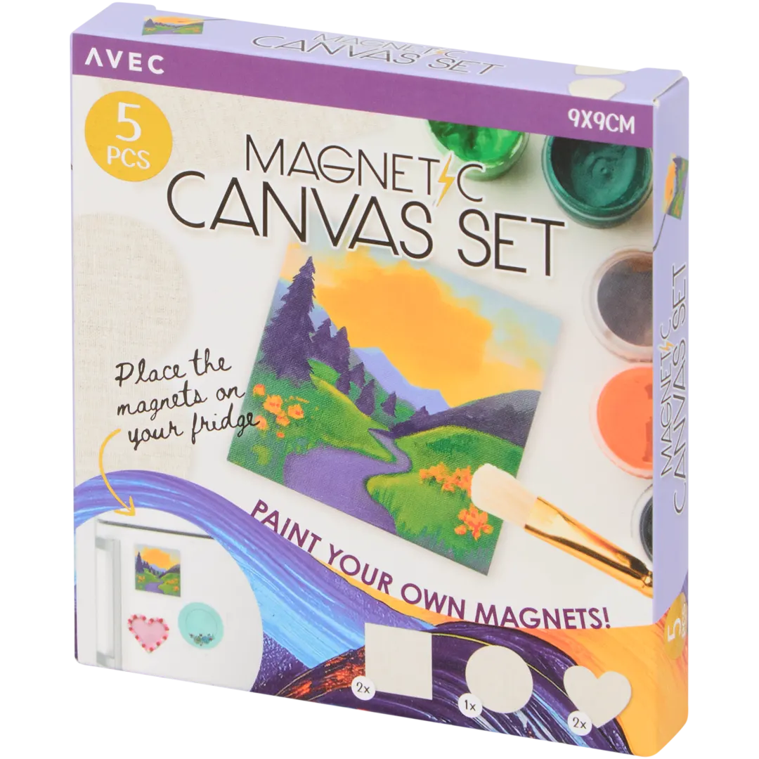 Avec magnetische mini-canvassen 5 stuks