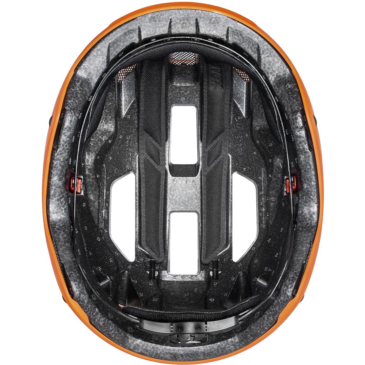Uvex Stride Fahrradhelm papaya matt