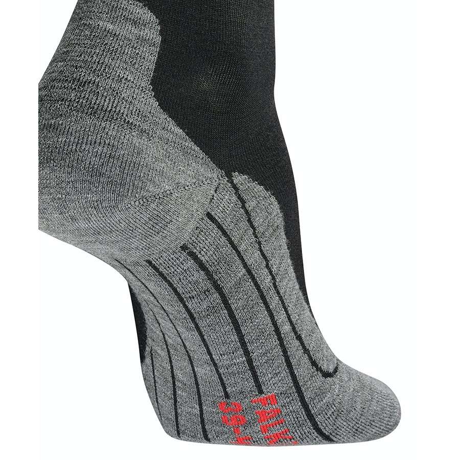 Falke RU4 Hardloopsokken Grijs/Zwart Dames