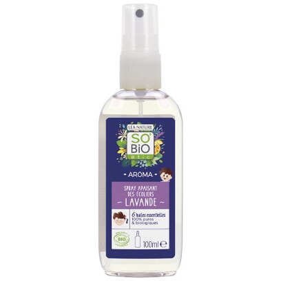 Spray apaisant bio - Lavande - 6 huiles essentielles - Enfant - 100 ml