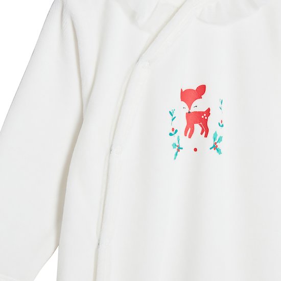 Noël Pyjama   Ecru Snowflakes        de               P'tit bisou