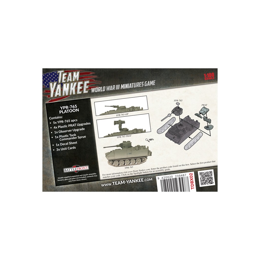 Team Yankee - Dutch YPR-765 Platoon