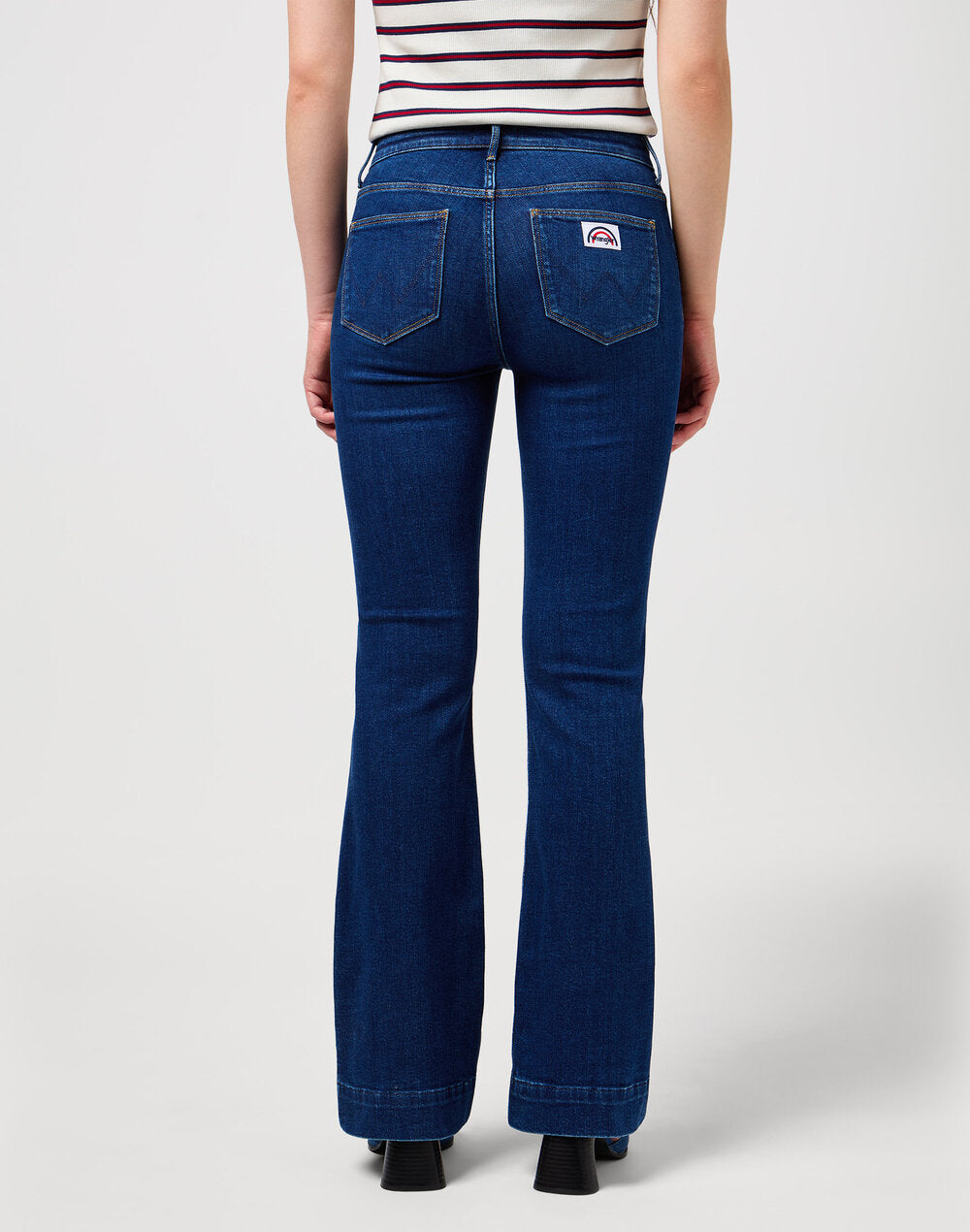 Wrangler  Flare bootcut jeans - Dark Wash
