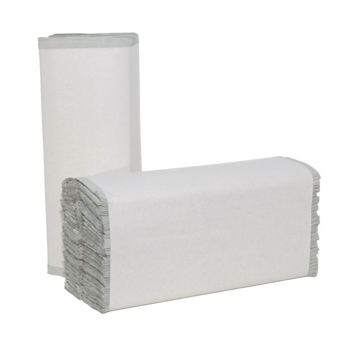 Handdoek 218333 papier 33x25cm C-vouw 1laags naturel 3600stuks (218333)