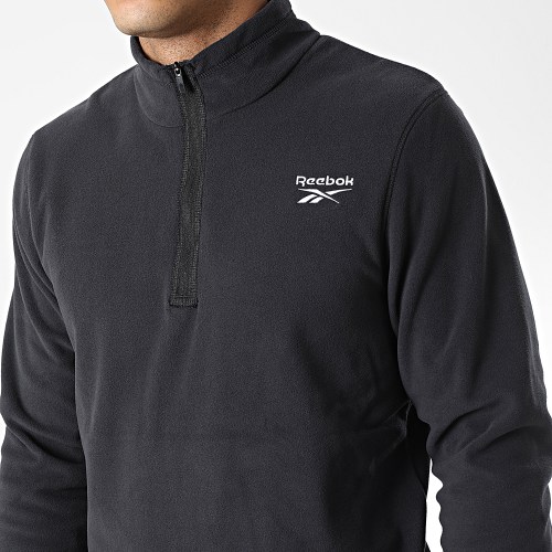 Sweat Col Zippé Polaire OW GR8959 Noir