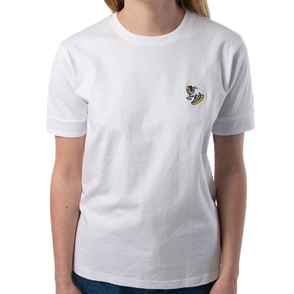 T-shirt BV SPORT T-SHIRT COTON DBDB GINTONIC BLANC