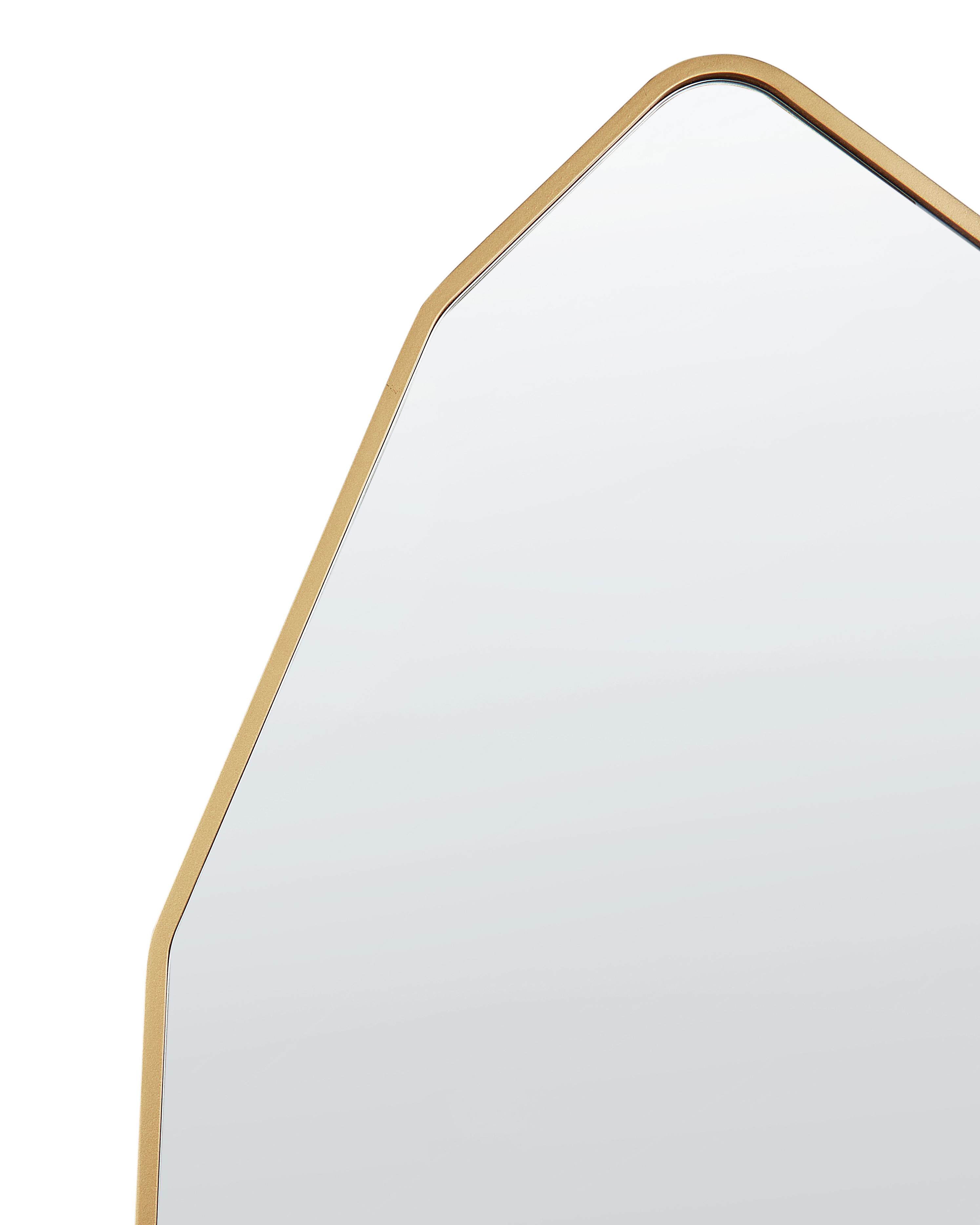 Staande spiegel TARTAS 165 cm Metaal Goud