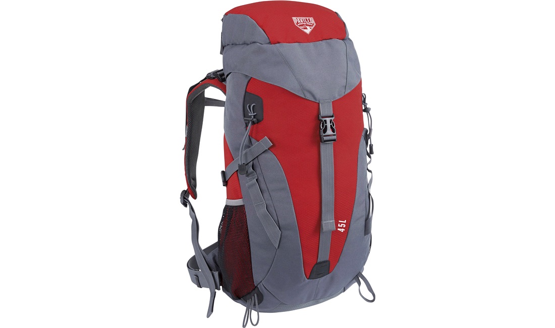 Rygsæk, Pavillo Dura Trek, 45 ltr., rød