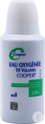 Cooper Eau Oxygénée 10 Volumes Solution Application Cutanée Flacon 125ml