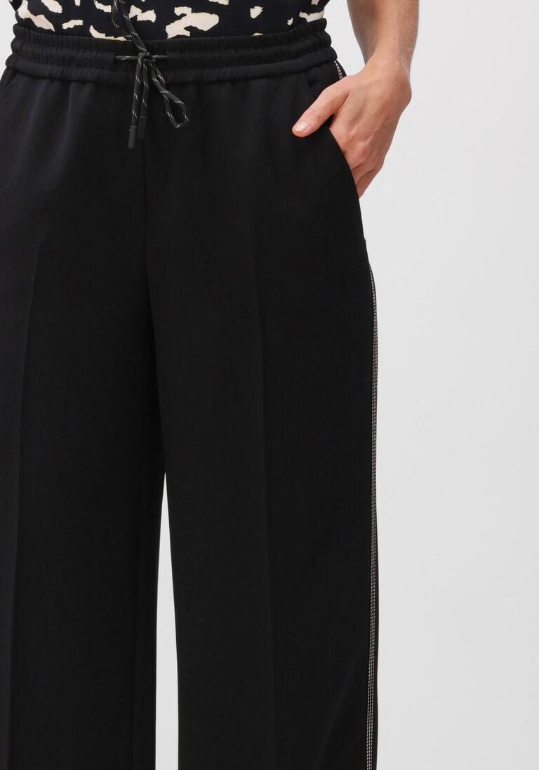 zwarte marc cain sports wide jeans as 81.02 w05