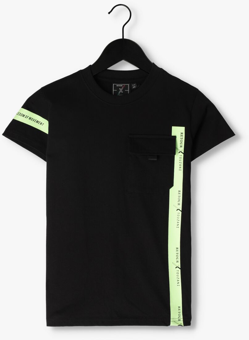 RETOUR zwarte retour polo swing