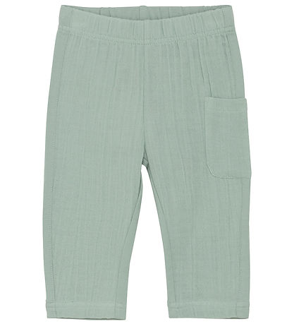 En Fant Hosen - Musselin - Jadeit