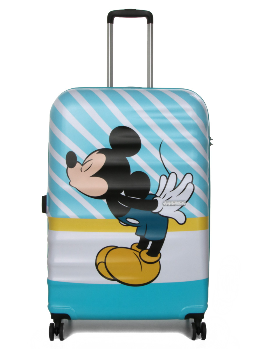 Valise  by American Tourister Mickey Blue Kiss 77 cm