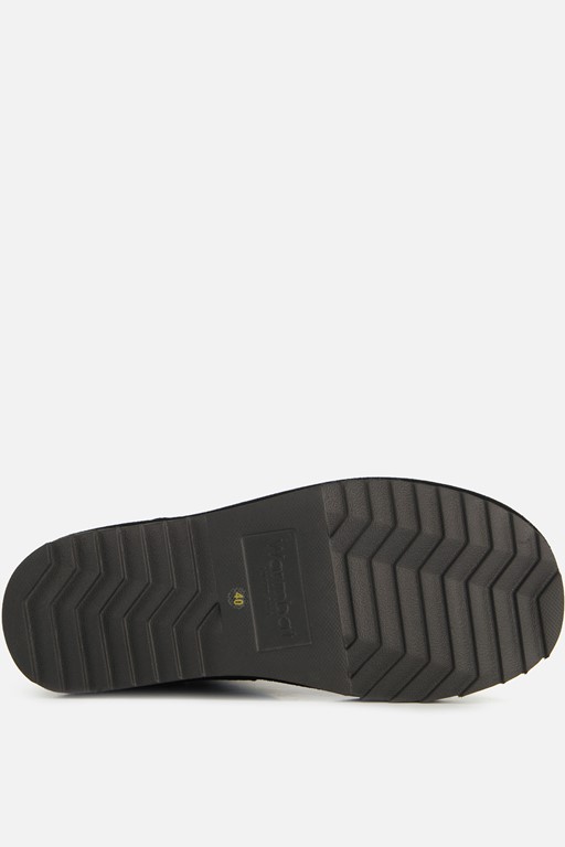 Warmbat Wallyby Gevoerde boots zwart Suede