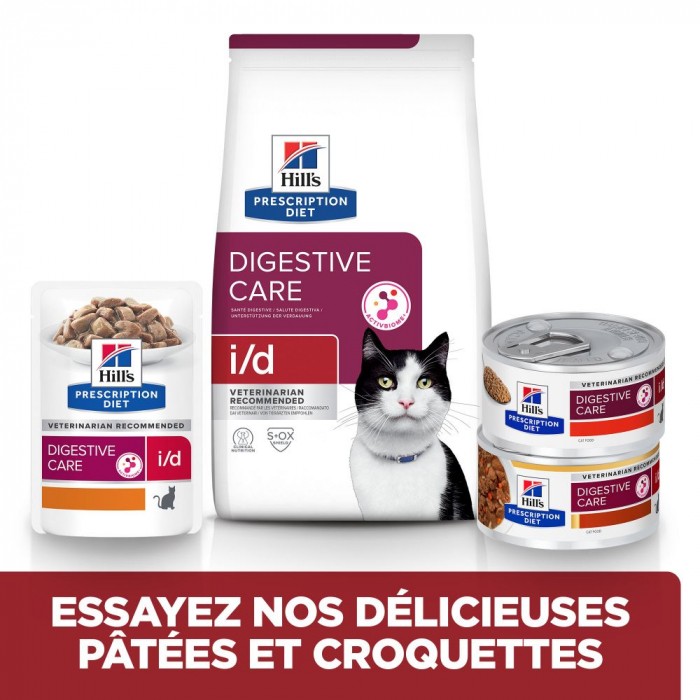 HILL'S Prescription Diet i/d Digestive Care au Poulet - Croquettes pour chat