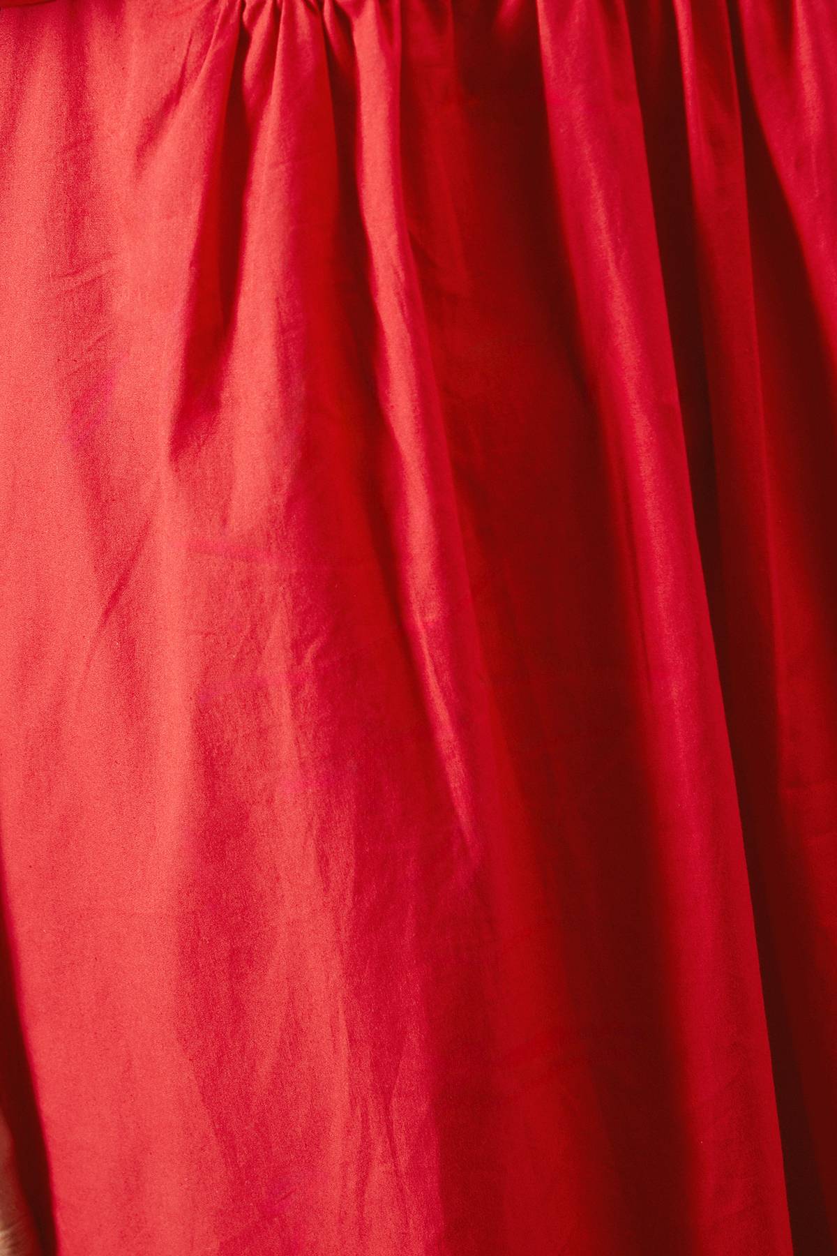 Wallis Robe Midi Boutonnée En Popeline De Coton