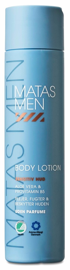 Matas Striber Men Body Lotion til Sensitiv Hud 250 ml