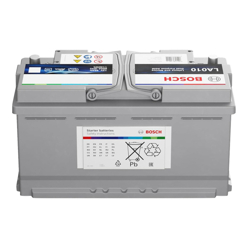 Fritidsbatteri AGM 95 Ah