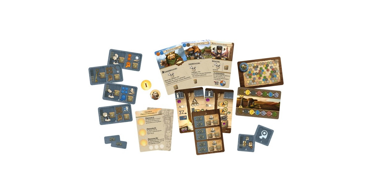 White Goblin GamesTerra Mystica: Automa Solo Box Bordspel  (Nederlands, 1 - 2 spelers, 60 minuten, Vanaf 12 jaar)