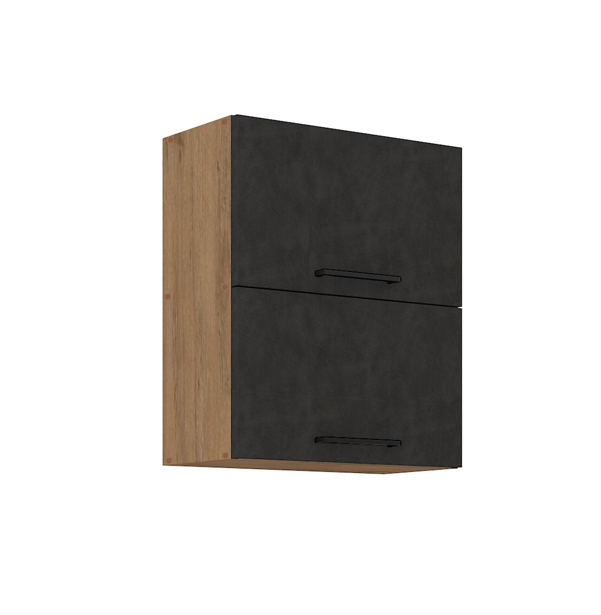 Vigo Hängeschrank 60 cm Eiche Lancelot Matera Grau Küchenzeile Küchenblock Küche