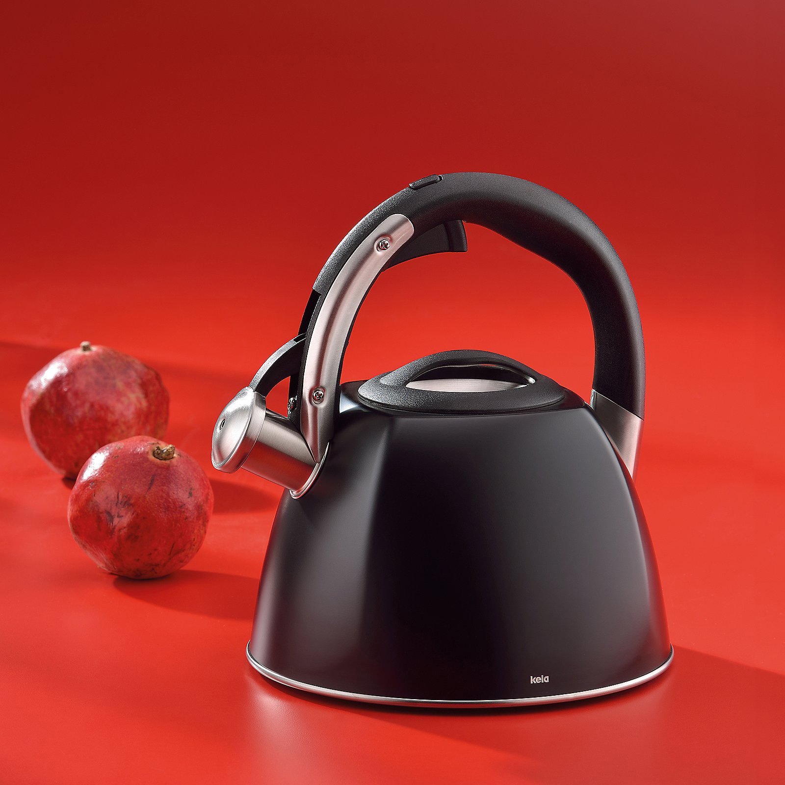 kela Flötenkessel VITUS 2,4 Liter schwarz