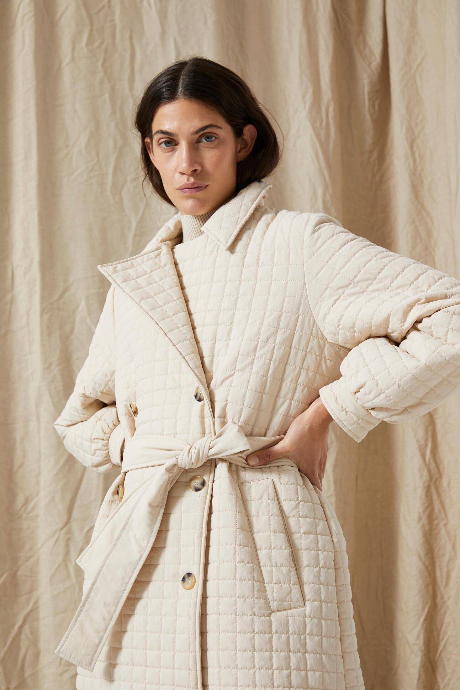 Selected Femme| Damen Trenchcoat gesteppt SLFNANNA