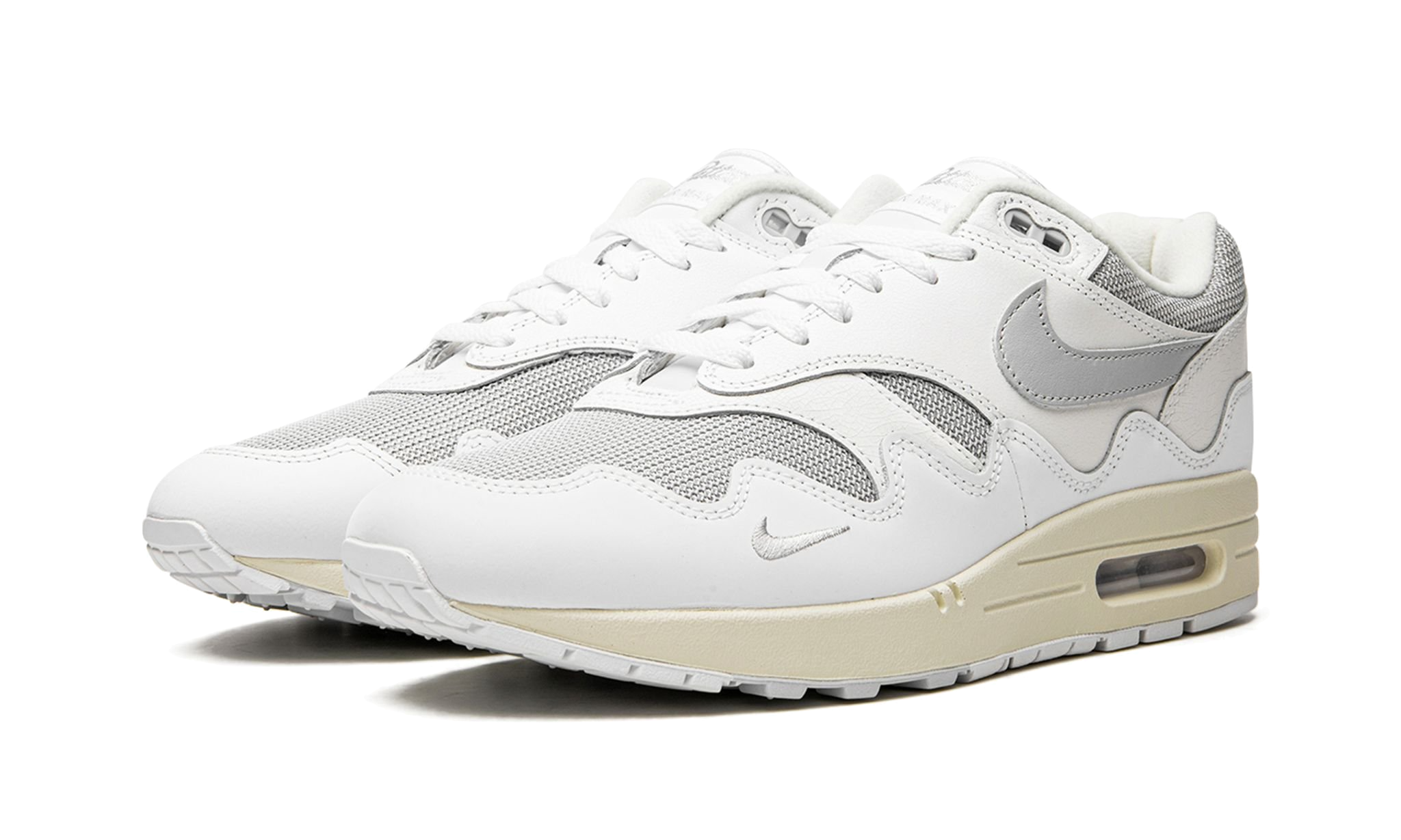 Nike Air Max 1 Patta White Grey - 48h Delivery