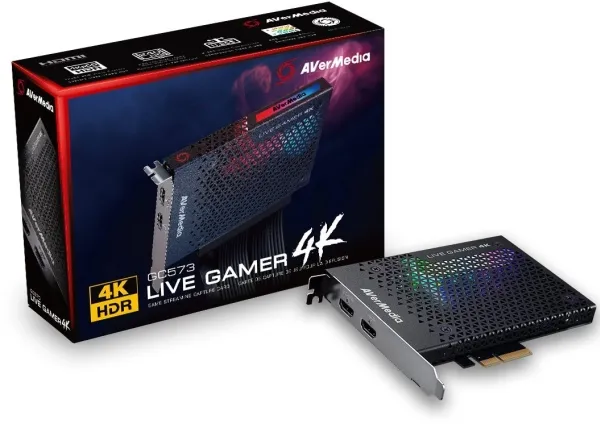 AVerMedia Live Gamer 4K GC573 - Videooptagelsesadapter - PCIe 2.0 x4