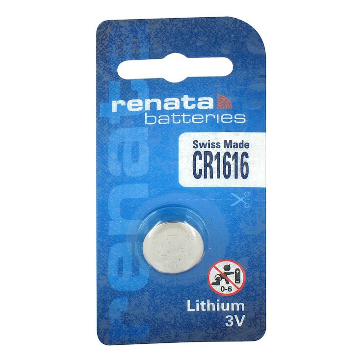 Batterien Lithium 3V CR 1616, 1 St