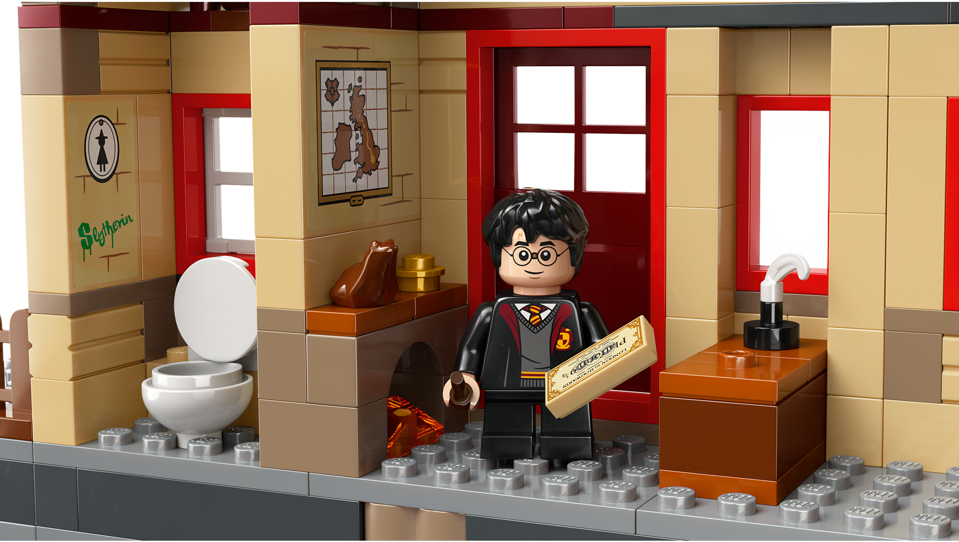 O Expresso de Hogwarts e a Estação de Hogsmeade 76423