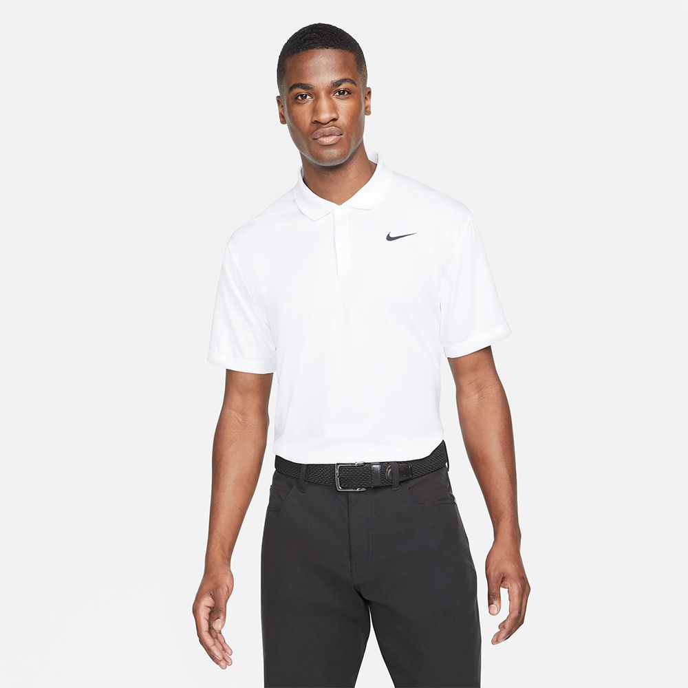 Dri-FIT Victory Pique Herre Hvit