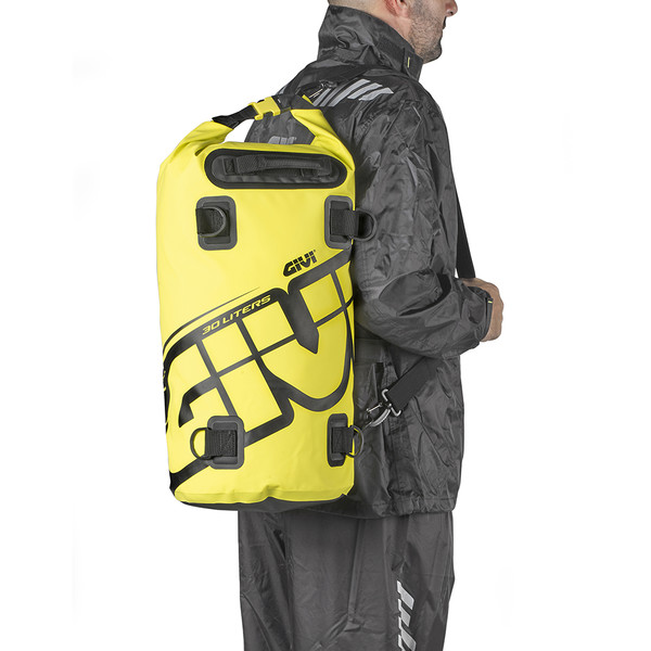 Givi - Sac rouleau étanche Easy-T EA114 Jaune fluo