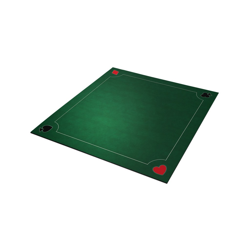 Tapis Multi - Cœur de Pique Excellence : Vert (70x70cm)