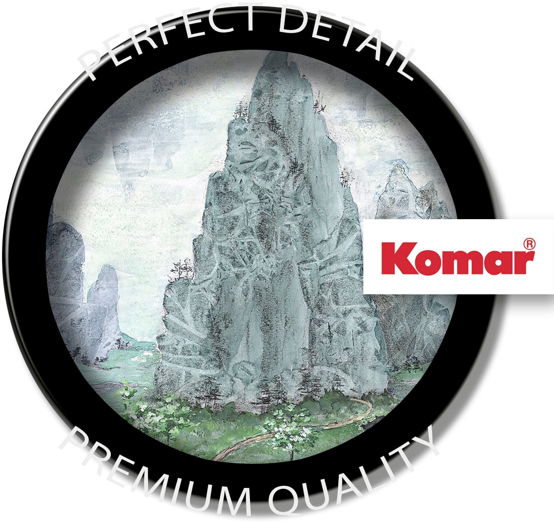 Komar Fototapete »Digitaldruck Vlies -  Fairyland - Grösse 350 x 250 cm« bedruckt glatt Wohnzimmer, Schlafzimmer