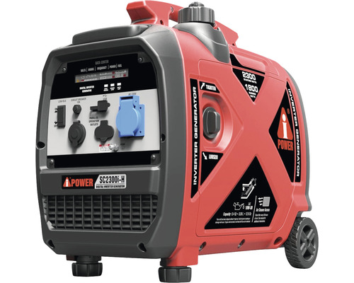 AiPower SC2300i-H benzine-omvormergenerator, 2300 W, 1x230V, 1x12V