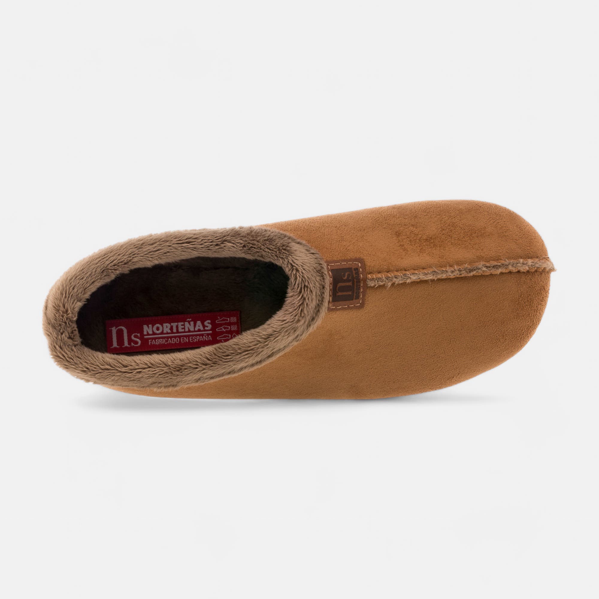 Pantoufles pieds sensibles Femme marron