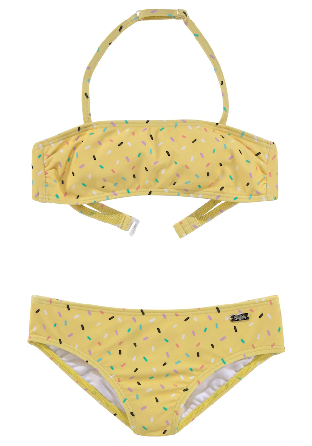 Buffalo Bandeau-Bikini »Candy Kids«, mit Streusel-Druck