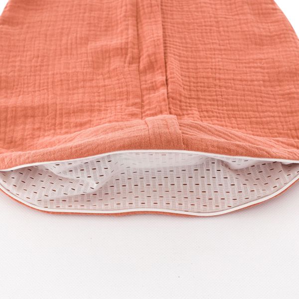 Träumeland Liebmich Zomerslaapzak - 60 cm - Mousseline - Apricot