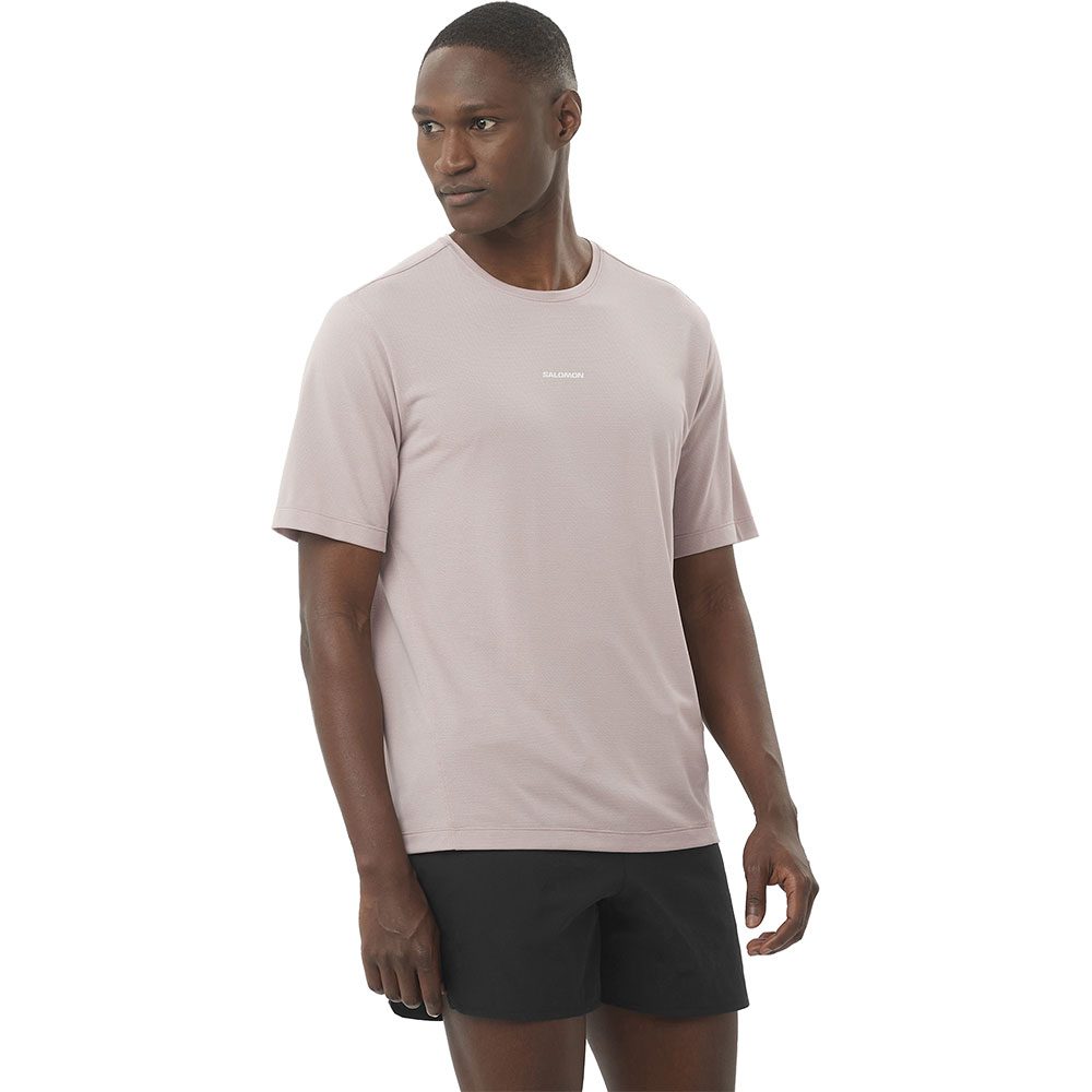 Salomon SHAKEout CORE T-Shirt Herren etherea