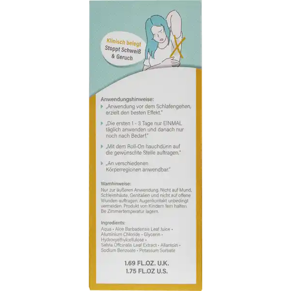 Antitranspirant Protection Roll-on