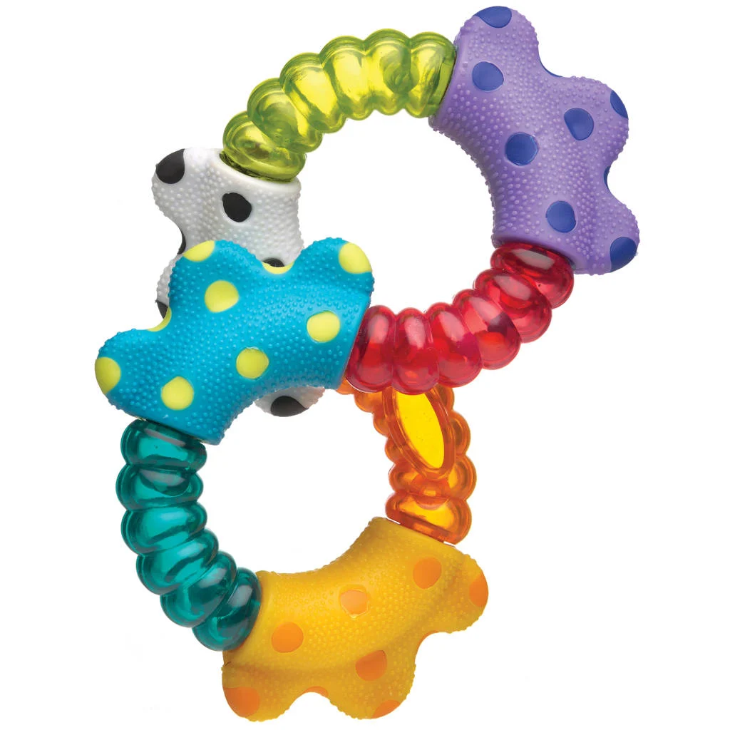 PLAYGRO Klik en draai rammelaar