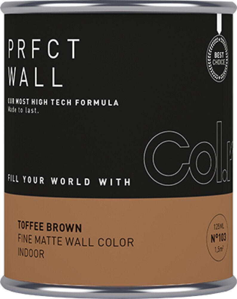 VEGGMALINGCOL.R PRFCT N.103 0,125L TOFFEE BROWN