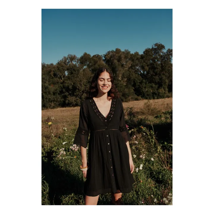 Louise Misha Robe Chacha - Collection Femme | Noir