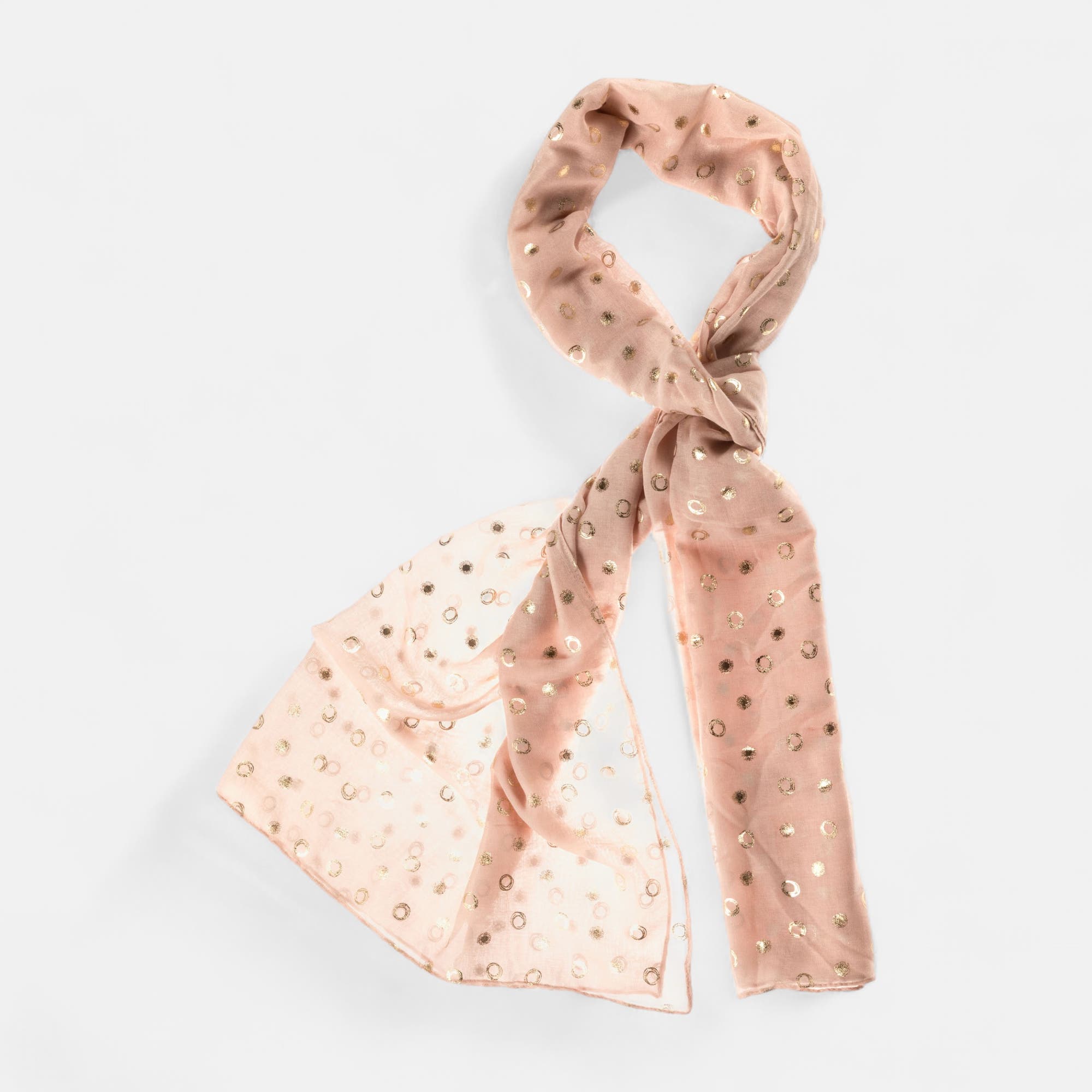 Foulard rose
