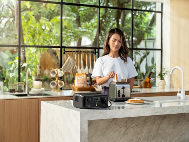 Ecoflow River 3 UPS EFRIVER3-UPS-EU-Cbox batteri (grå)