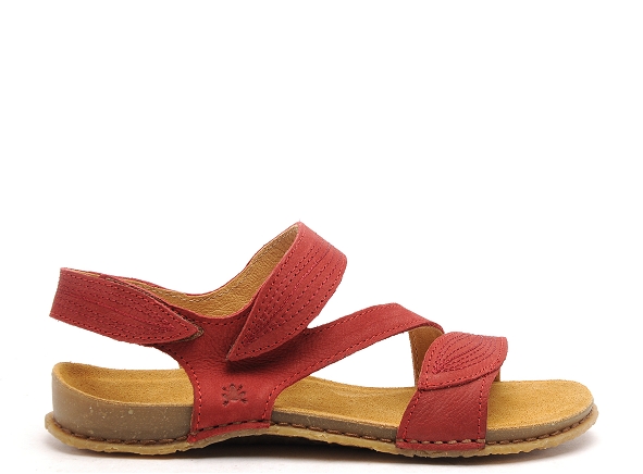 El naturalista nu pieds plats femme panglao n5810 rouge