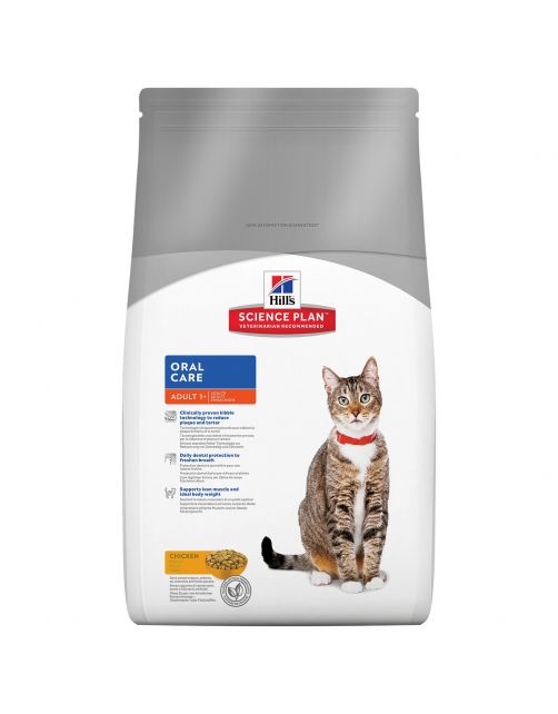 Hill's Feline Adult Oral Care - Kattenvoer - Kip 5 kg