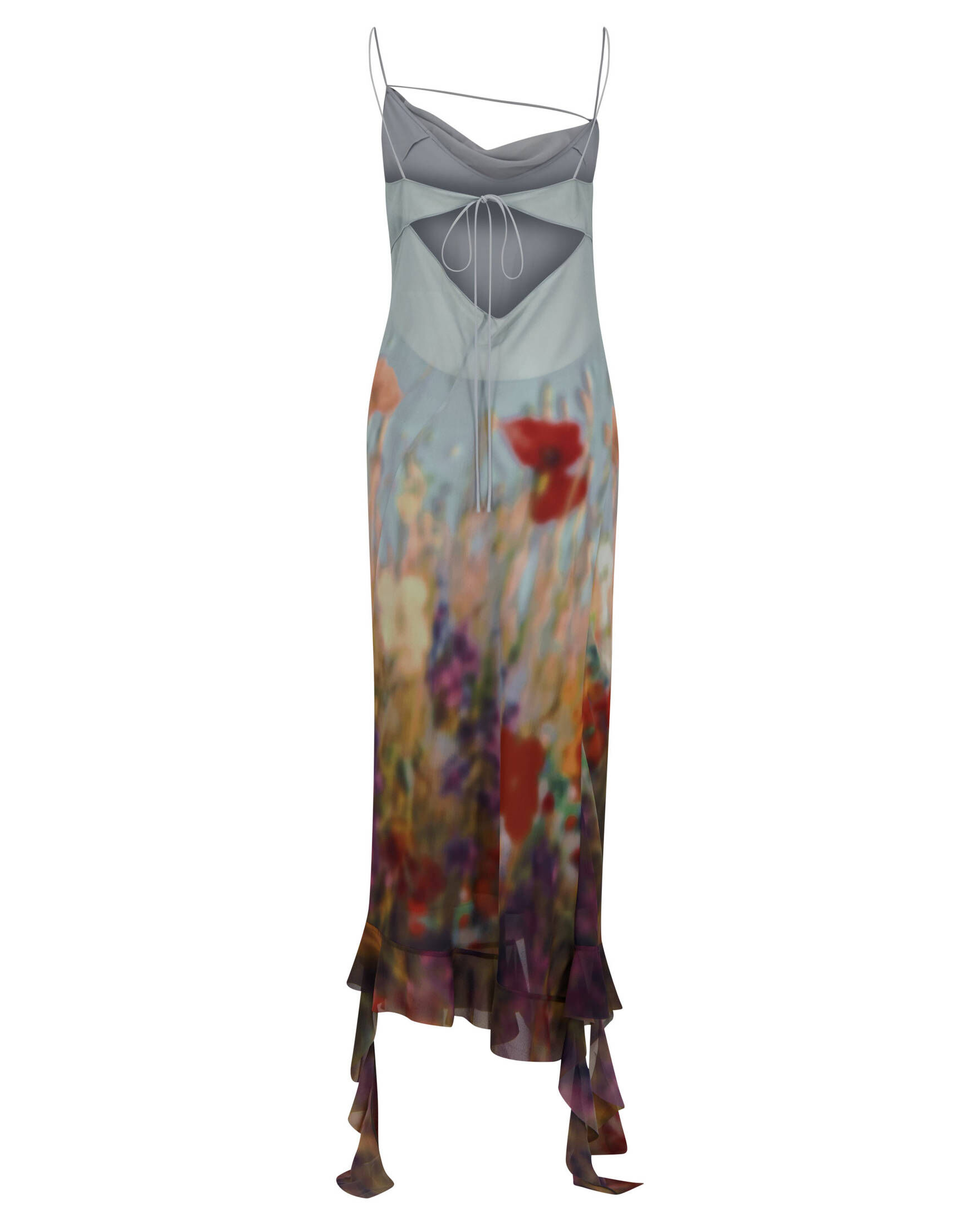Acne Studios| Damen Chiffonkleid