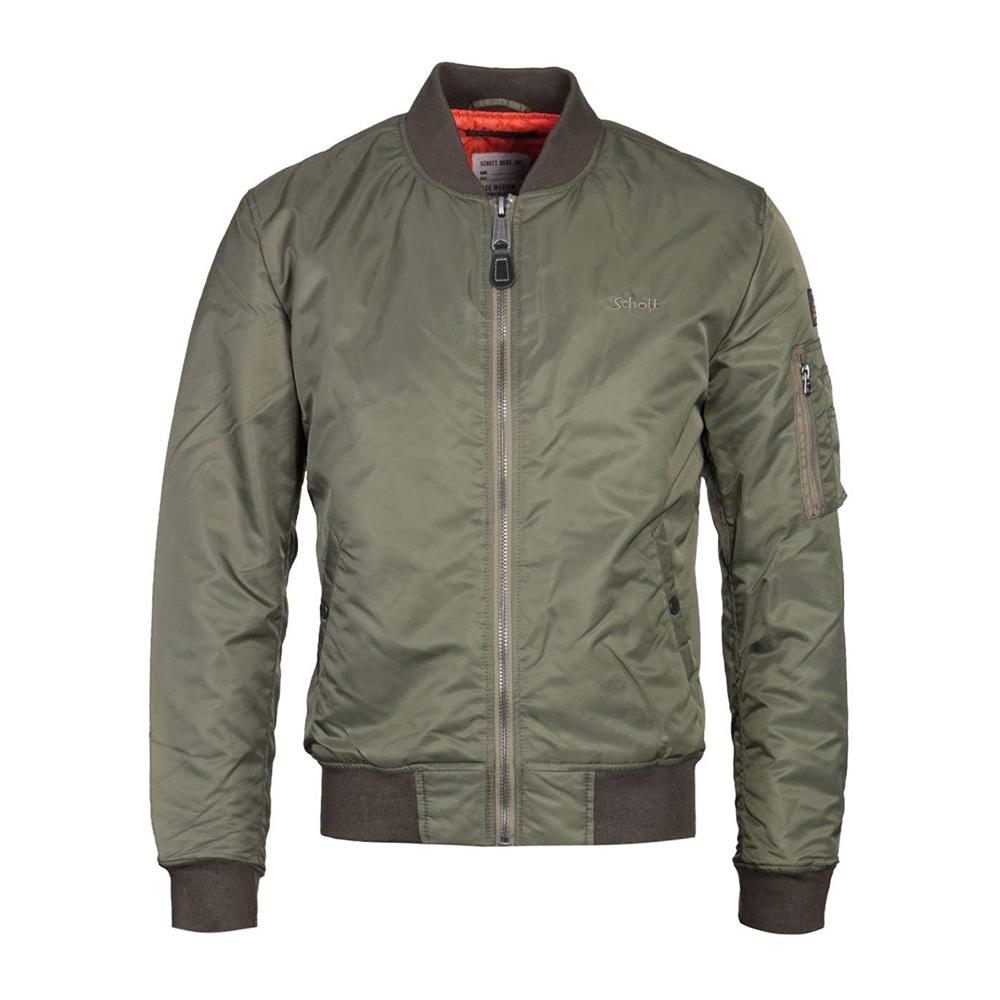 Schott Bomber Kaki Homme Schott Jet17
